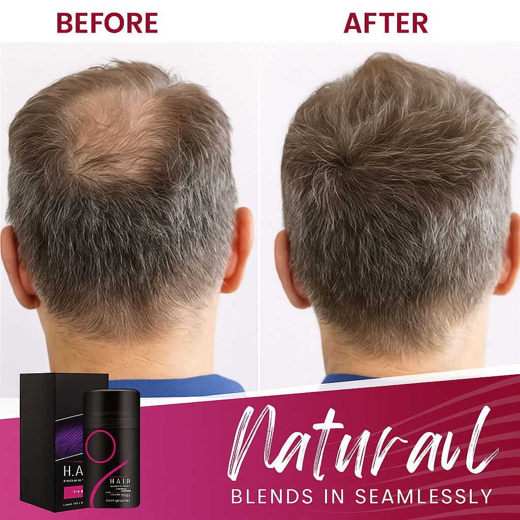 FluffUp™ - Instantly replenishing hair fibers