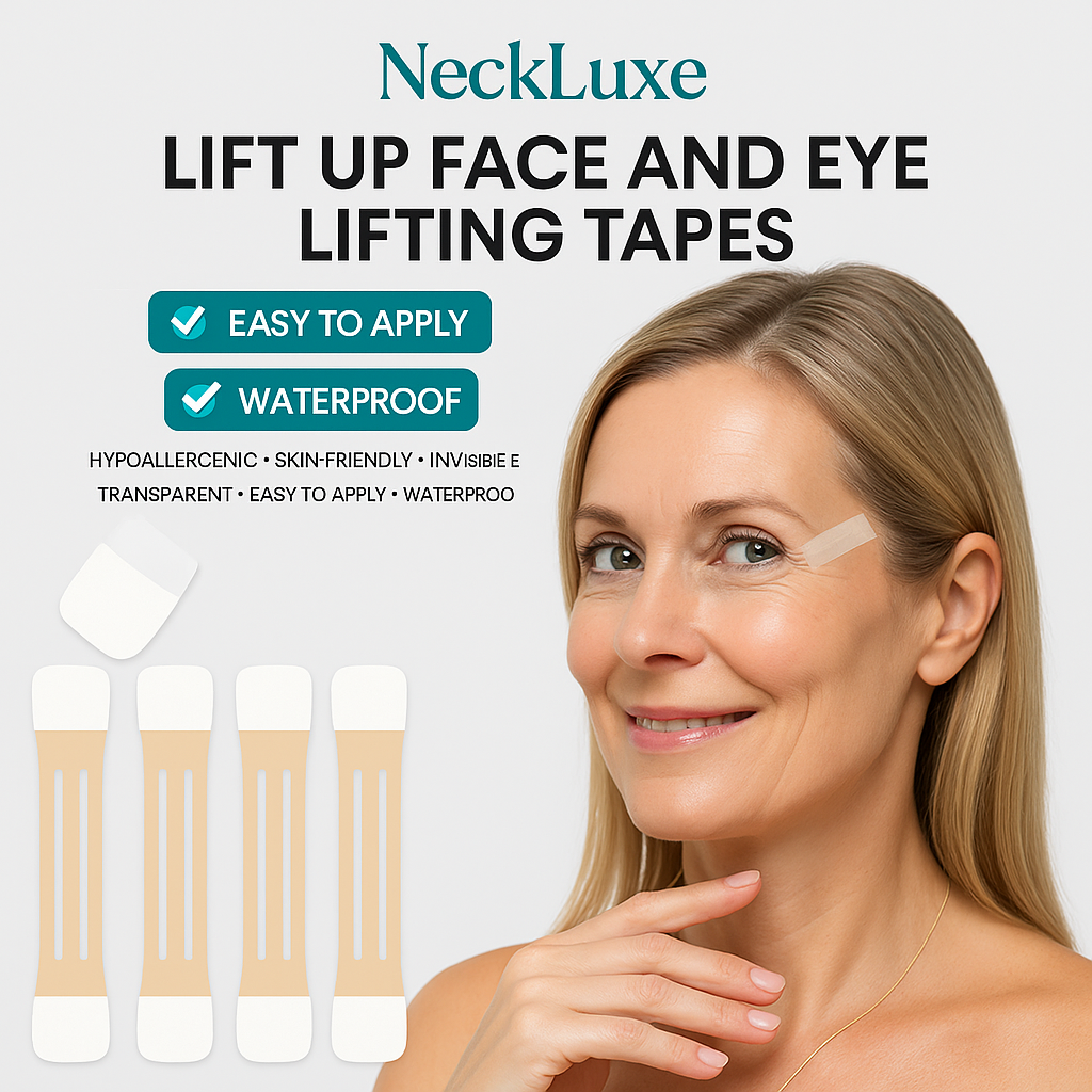 NeckLuxe™ - Instant Neck & Jawline Lift Tape Set