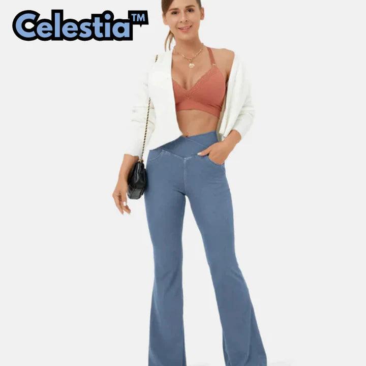 Celestia™ - Stretchy Flared Pants