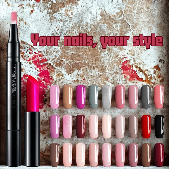 NailFlex™ - Nail Gel Pen (set of 4 pieces)