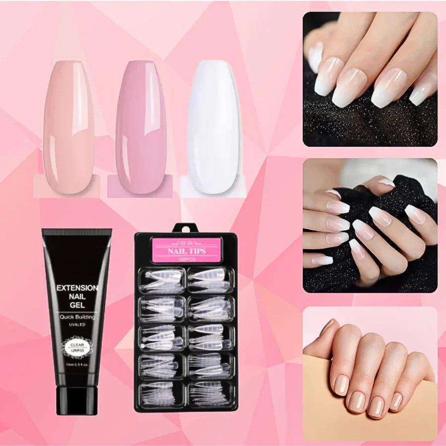 Gelora™ - DIY Professional Polygel Nail Kit