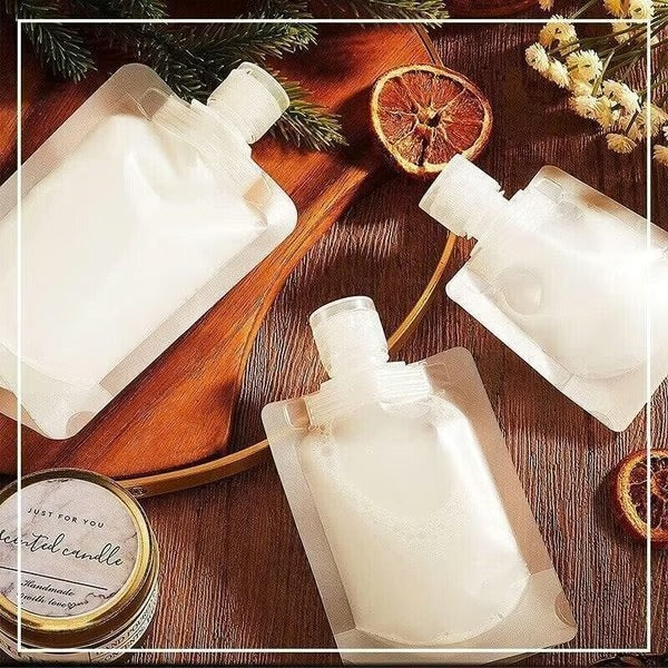 SnapFill™- Portable Travel Fluid Makeup Packing Bag Set